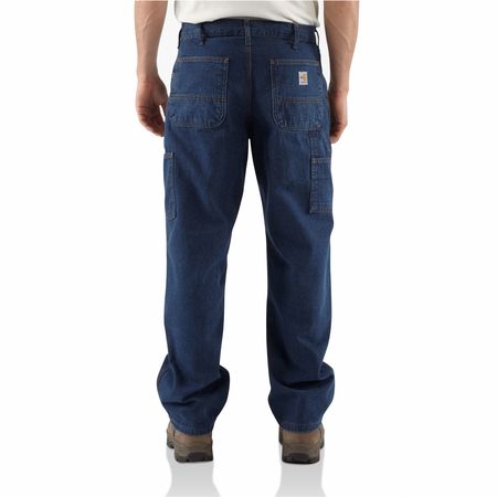 Carhartt Pants, Blue, 36 x 34 In., 15.2 cal/cm2 FRB13-DNM 36 34