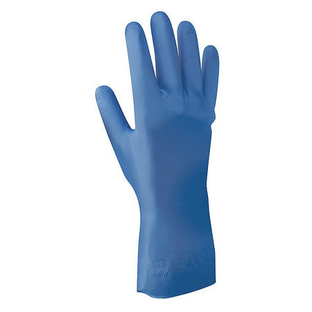 Showa 12" Chemical Resistant Gloves, Nitrile, XL, 1 PR 707FL-10