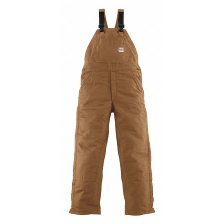 Carhartt Flame-Resistant Overalls, Brown, 34x34 FRR43 BRN Size 34 x 34