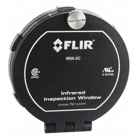 FLIR Round Infrared Wndw, 75mm dia., Type 3/12 IRW-3C