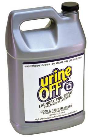 Urine Off Laundry Pre Treatment, 1 gal. Jug, Liquid, Floral, Opaque JS7514