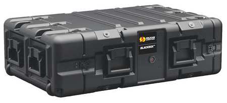 PELICAN Black Protective Case, 38-1/2"L x 24.6"W x 11.4"D BLACKBOX-3U