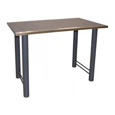 GREENE MANUFACTURING Mannequin Table, 30"Dx48"Wx36"H , 48" W 48" L 36" H, Laminate COS -103048-36-SS