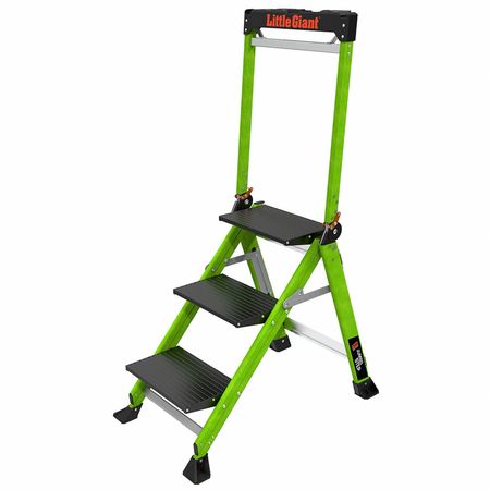 Little Giant Ladders Fiberglass Step Stool, Capacity 375 lb 11933