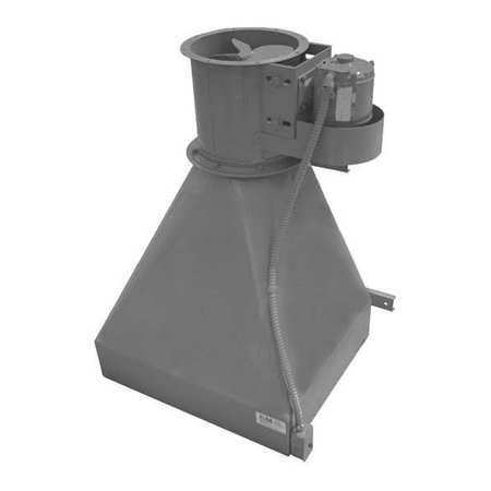 GREENE MANUFACTURING Wall Mount Exhaust Hood, Power GAV-3.P