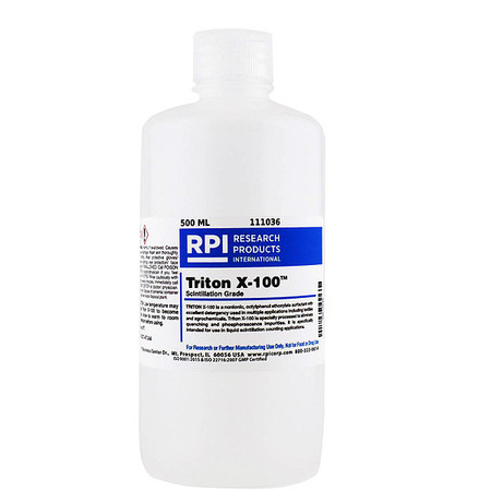 RPI Triton X-100 (Scintillation Grade), 500mL 111036