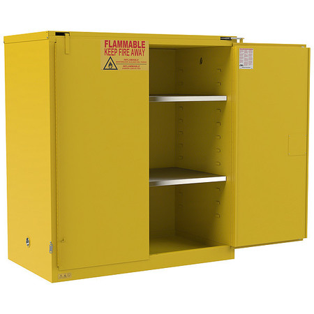 Condor Flammable Safety Storage Cabinet, Hinged 795CV6