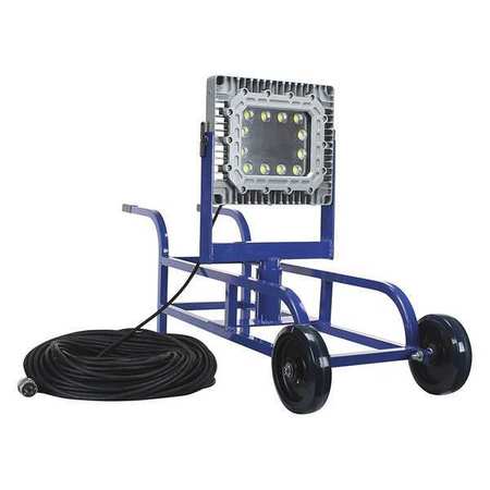 LARSON ELECTRONICS LED Light Cart, 125DB, 5-15EPP EPL-16C-150LED-RT-125DB-1523-56K