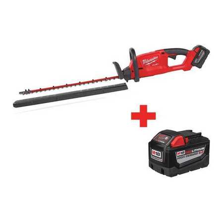 milwaukee hedge trimmer with battery