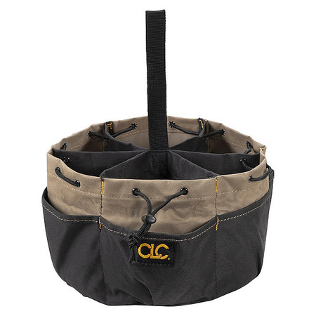 CLC WORK GEAR Tool Bag, Black, Polyester, 18 Pockets 1148