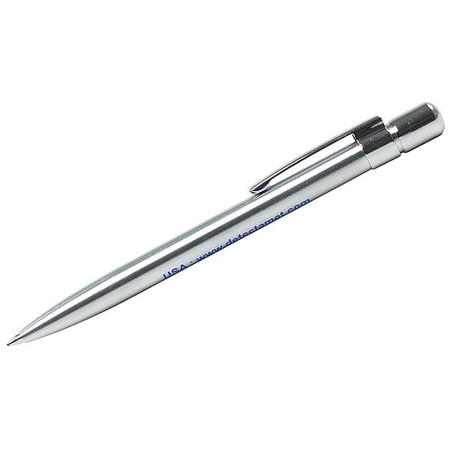 DETECTAMET Metal Case Pen, Blue Ink, W/Clip, PK50 610-I01-DA01