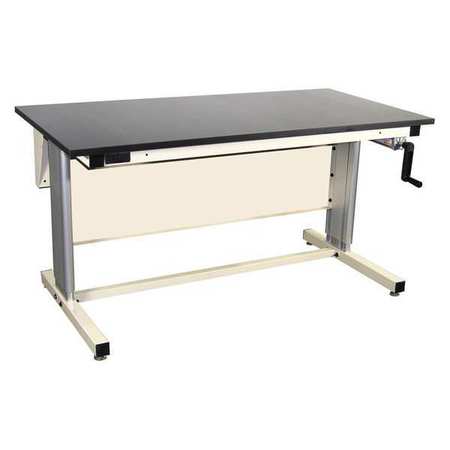 PROLINE Workstation, Ergo, Chemguard, Lt Beige EL7230G-H11