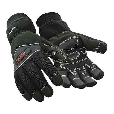 Refrigiwear Cold Protection Gloves, Polypropylene Lining, S 0283RBLKSML
