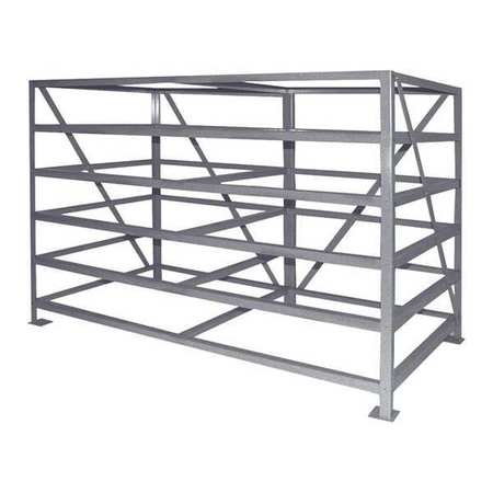 GREENE MANUFACTURING Side Loading Storage Rack, 102"Lx52"x72" EL-664