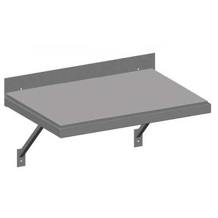 GREENE MANUFACTURING Wall Mount Arc Table, 36"x24", Steel Top GT-673.STL