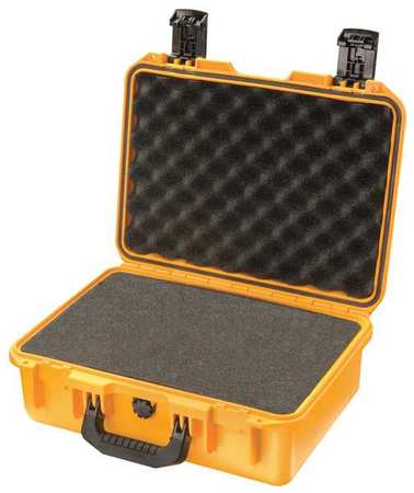 PELICAN Yellow Protective Case, 16.2"L x 12.7"W x 6.6"D IM2200