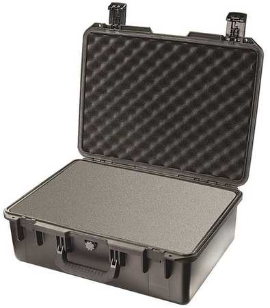 Pelican Black Protective Case, 21.2"L x 16"W x 8"D IM2600