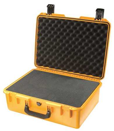 PELICAN Yellow Protective Case, 21"L x 16"W x 8.3"D IM2600-20001