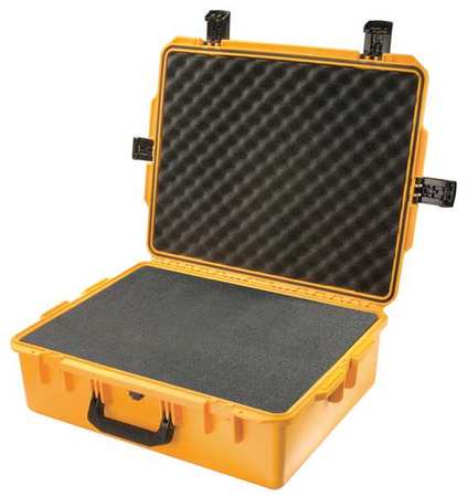 PELICAN Yellow Protective Case, 24.6"L x 19.7"W x 8.6"D IM2700