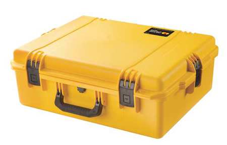 PELICAN Yellow Protective Case, 24.6"L x 19.7"W x 8.7"D IM2700