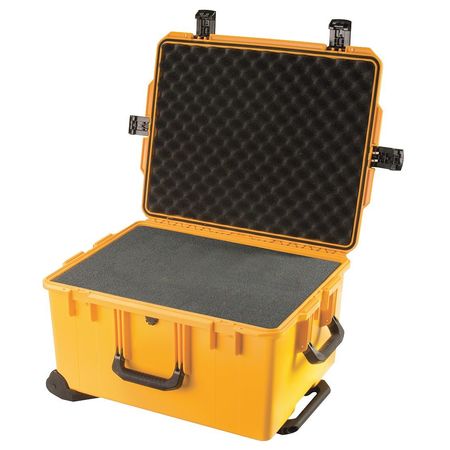 Pelican Yellow Protective Case, 24.6" L x 19.7" W x 14.4" D IM2750