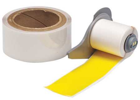 BRADY Print On Dmnd Floor Marking Tape, Ylw/Clr M71-2000-483-YL-KT