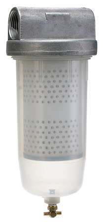 DAYTON Fuel Filter, 3/4 In, 10 Microns 12F727