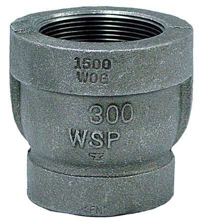 ANVIL 1-1/2" x 1-1/4" Malleable Iron Reducer Coupling Class 300 0310543806