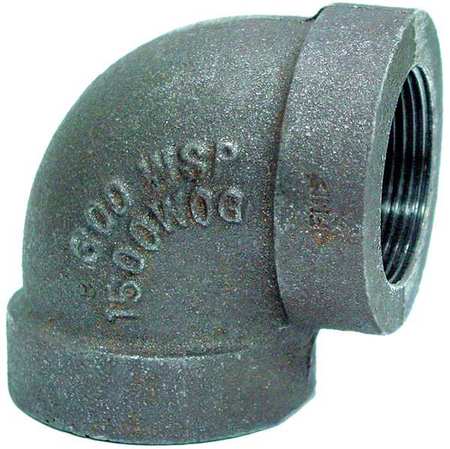 ANVIL 2" Female NPT x Female NPT Malleable Iron 90 Degree Elbow Class 300 0310501606