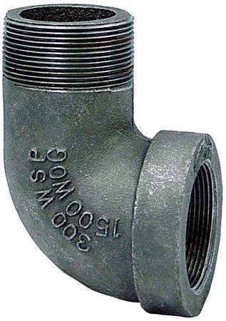 ANVIL 1/2" Female NPT x Male NPT Malleable Iron 90 Degree Street Elbow Class 300 0310507801