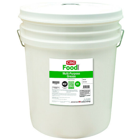 Crc 35 lb. White Multi-Purpose Food Grade Grease Pail SL35605