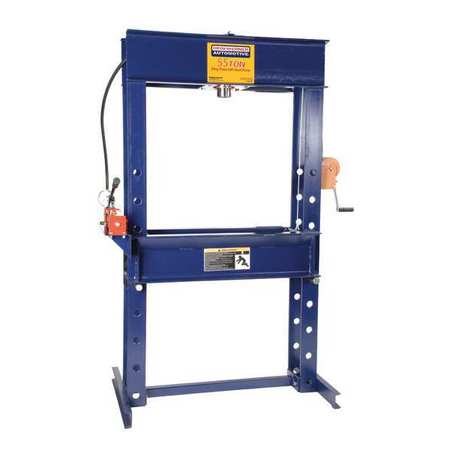 HEIN-WERNER Hydraulic Press, 55 t, Manual Pump HW93400