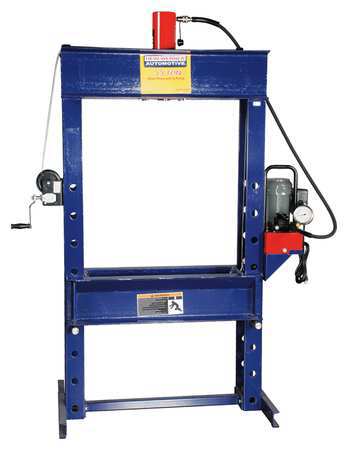 HEIN-WERNER Hydraulic Press, 55 t, Electric Pump HW93404