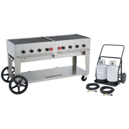 CROWN VERITY 8-Burner Gas 129000 BtuH Grill MCC-60