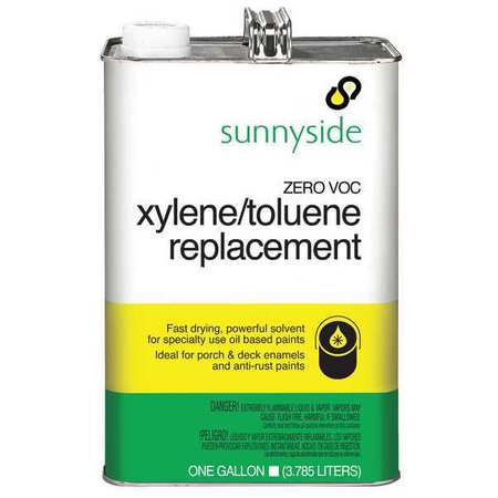 Sunnyside Xylene/Toluene Replacement Solvent, 1 gal 474G1