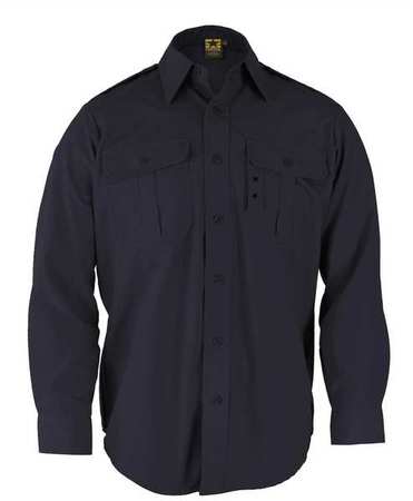 PROPPER Tactical Shirt, Dark Navy, Size S Reg F530238405S2