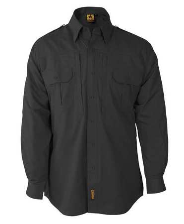 PROPPER Tactical Shirt, Charcoal Gray, Size S Long F531250015S3