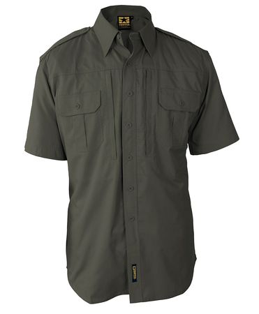 PROPPER Tactical Shirt, Olive, Size S Reg F531150330S