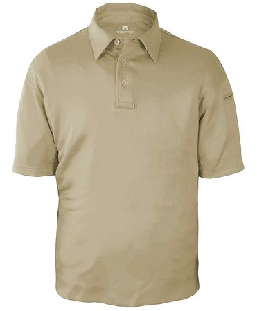 PROPPER Tactical Polo, Silver Tan, Size M F534172226M