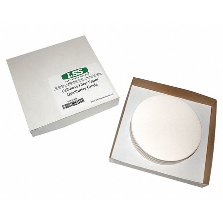 LABEXACT Filter Paper, Pore 20-30um, Dia 24cm, PK100 12K899