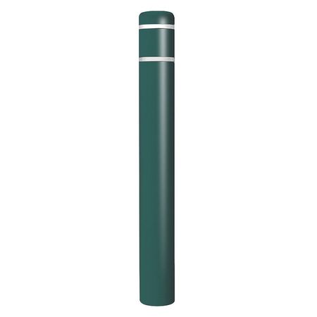 ZORO SELECT Post Sleeve, 7 In Dia., 60 In H, Green CL1386M