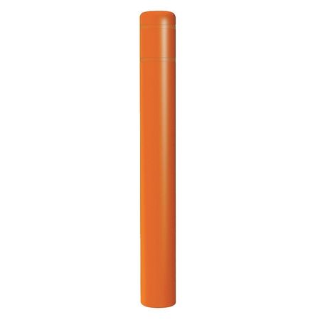 ZORO SELECT Post Sleeve, 7 In Dia., 60 In H, Orange CL1386HH