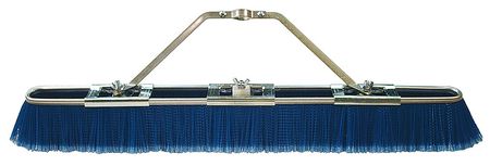 TOUGH GUY 36 in Sweep Face Broom Head, Soft, Blue 12L013