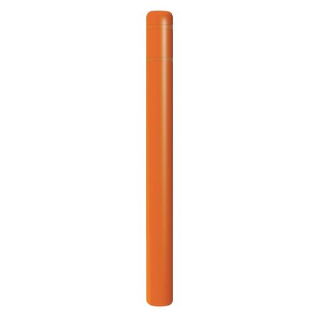 POST GUARD Post Sleeve, 4-1/2 In Dia., 52 In H, Orange CL1385HDNT