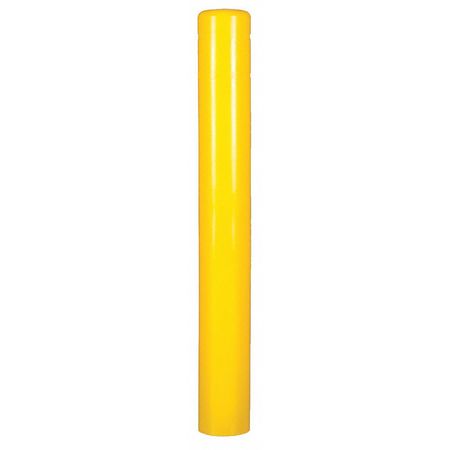 ZORO SELECT Post Sleeve, 7 In Dia., 60 In H, Yellow CL1386AA