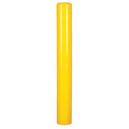 Zoro Select Post Sleeve, 4-1/2 In Dia., 52 In H, Yellow CL1385DD