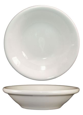 ITI Fruit Bowl, 4-1/2 oz., Ceramic American White PK36 RO-11