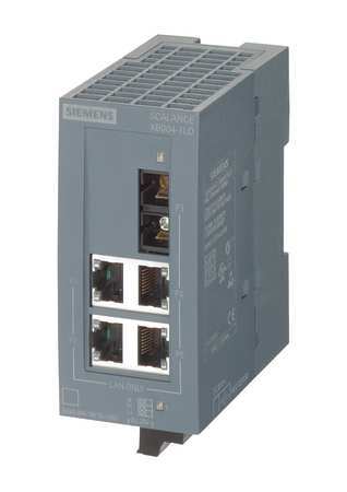 SIEMENS Ethernet Switch, Unmanged, 4/1Ports 6GK5004-1BF00-1AB2