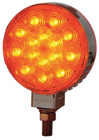 Maxxima S/T/T/Park Light, LED, Amber/Red, 4-5/16Dia M42341R/Y