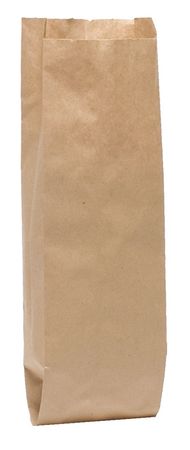 ZORO SELECT Quart Liquor Brown Merchandise Bag Pinched Bottom, Pk500 40036